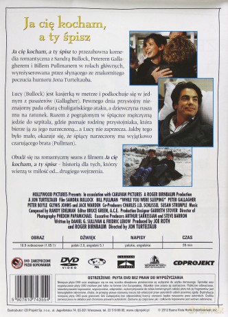 Ja cię kocham, a ty śpisz (polski lektor) (Filmowe przeboje) [DVD]