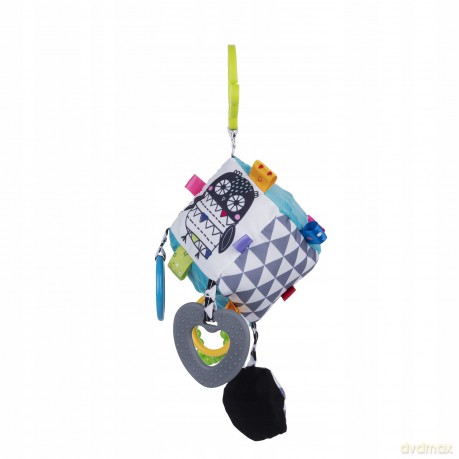 BALIBAZOO Zawieszka kostka sowa 80558