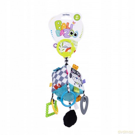 BALIBAZOO Zawieszka kostka sowa 80558
