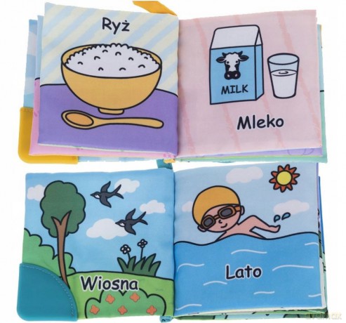 4w1 Książeczki- Gryzaki