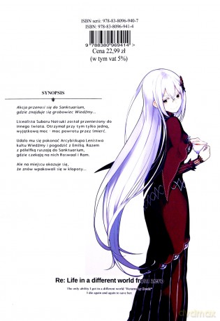 Re: Zero. Życie w innym świecie od zera. Księga 4 - Sanktuarium i Wiedźma Chciwości (Tom 1) - Tappei Nagatsuki [KOMIKS]