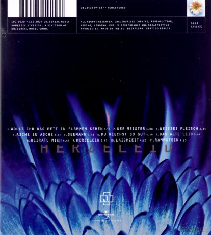 Rammstein: Herzeleid (Remastered) [CD]