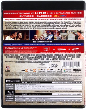 Spartakus [Blu-Ray 4K]+[Blu-Ray]