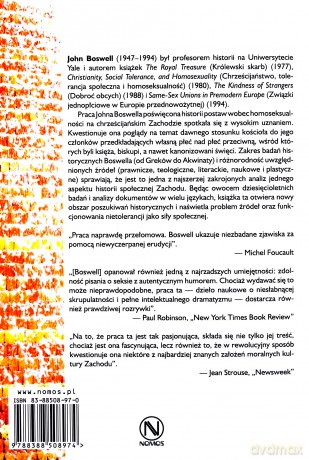 Chrześcijaństwo tolerancja i homoseksualność - John Boswell [KSIĄŻKA]