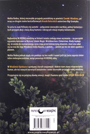 Kroniki Belorskie (Tom 2) Wiedźma Opiekunka - Olga Gromyko [KSIĄŻKA]