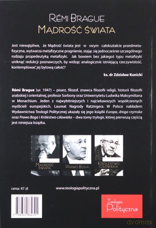 Mądrość świata. Historia ludzkiego doświadczenia wszechświata - Rmi Brague [KSIĄŻKA]
