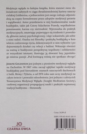 Medytacja wglądu. Praktyka wolności - Joseph Goldstein [KSIĄŻKA]