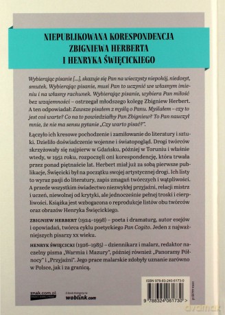 Pisanie to bardzo bolesna przyjemność. Listy 1951-1967 - Zbigniew Herbert, Henryk Święcicki [KSIĄŻKA]