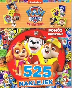 Psi Patrol 525 Naklejek - Pomóż Pieskom! [KSIĄŻKA]