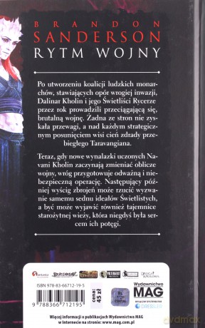Rytm wojny (Tom 1) - Brandon Sanderson [KSIĄŻKA]
