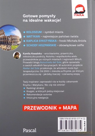 Rzym i Watykan (inspirator podróżniczy) - Kamila Kowalska [KSIĄŻKA]