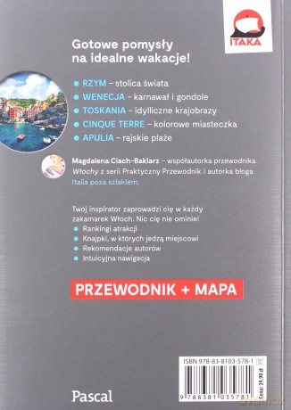 Włochy Inspirator podróżniczy - Magdalena Ciach-Baklarz [KSIĄŻKA]