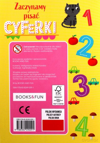 Zaczynamy pisać cyferki [KSIĄŻKA]