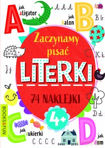Zaczynamy pisać literki [KSIĄŻKA]