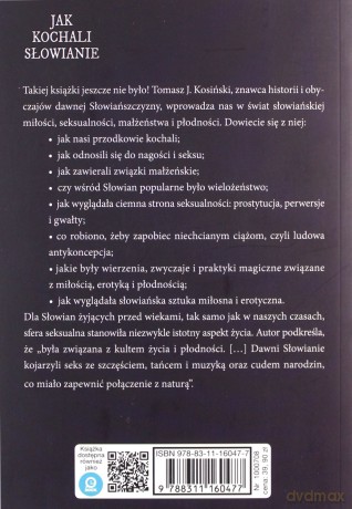 Życie erotyczne słowian - Tomasz Kosiński [KSIĄŻKA]
