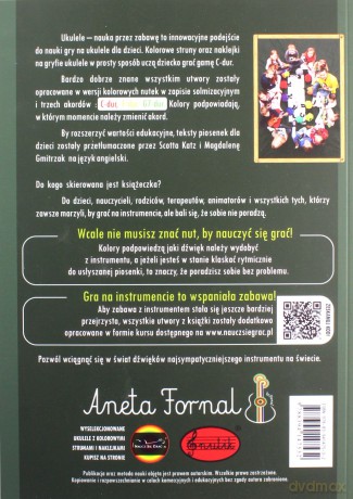 Ukulele - nauka przez zabawę - Aneta Fornal [KSIĄŻKA]