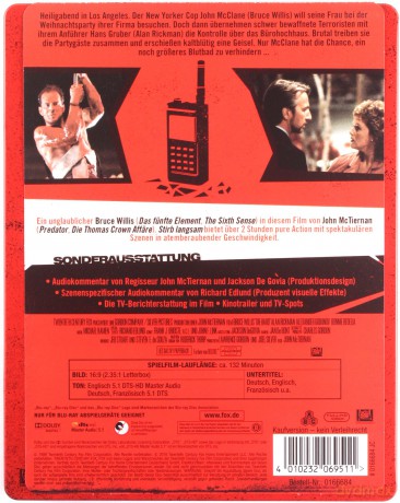 Die Hard (Szklana pułapka) (steelbook) [Blu-Ray]
