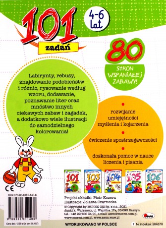 101 zadań. Rozwiązuję i zgaduję [KSIĄŻKA]