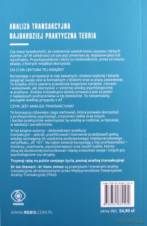 Analiza transakcyjna dzisiaj - Ian Stewart, Vann Joines [KSIĄŻKA]