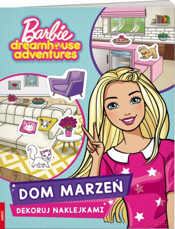 Barbie dreamhouse adventures Dom marzeń DOMN-1201 [KSIĄŻKA]