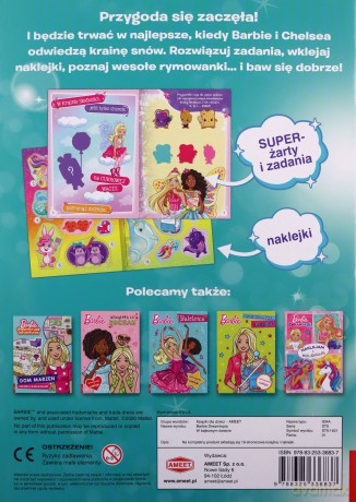 Barbie dreamtopia W bajkowym świecie STX-1401 [KSIĄŻKA]