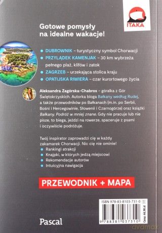 Chorwacja. Inspirator podróżniczy - Aleksandra Zagórska-Chabros [KSIĄŻKA]