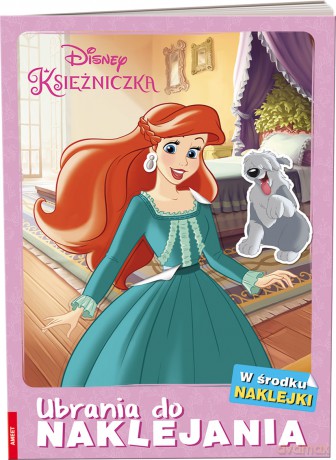 Disney księżniczka Ubrania do naklejania SDL-9104 [KSIĄŻKA]