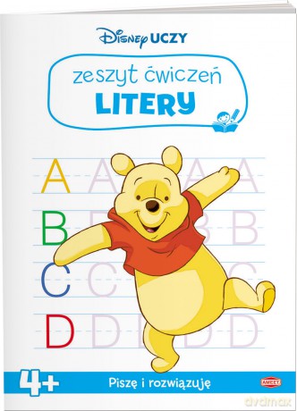 Disney uczy Kubuś i przyjaciele Zeszyt ćwiczeń Litery UDZ-9301 [KSIĄŻKA]