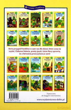 Franklin i ciasteczka. Czytamy z Franklinem - Paulette Bourgeois [KSIĄŻKA]