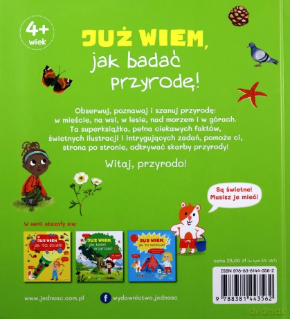 Już wiem, jak badać przyrodę! - Cécile Jugla [KSIĄŻKA]