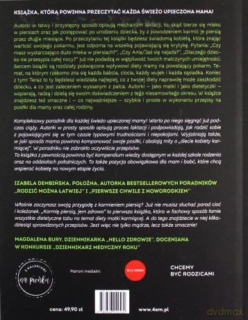 Karmię piersią, jem zdrowo. Poradnik dietetyczny w laktacji - Magdalena Czyrynda-Koleda, Monika Stromkie-Złomaniec [KSIĄŻKA]