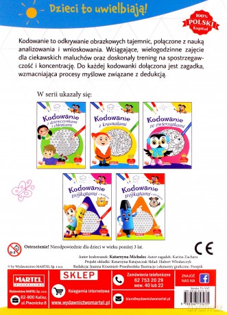 Kodowanie trójkątami z kotkiem - Katarzyna Michalec, Karina Zachara [KSIĄŻKA]