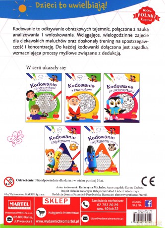 Kodowanie trójkątami z pieskiem - Katarzyna Michalec, Karina Zachara [KSIĄŻKA]