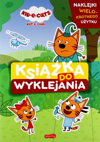 Kot-o-ciaki. Książka do wyklejania [KSIĄŻKA]