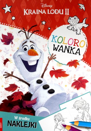 Kraina Lodu II Kolorowanka KOLX-9101 [KSIĄŻKA]