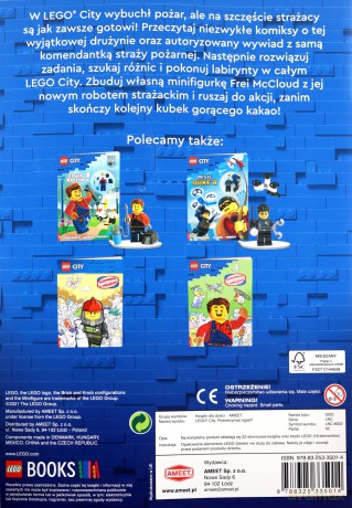LEGO city Powstrzymać ogień! LNC-6022 [KSIĄŻKA]