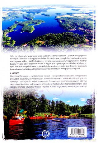 Mazury. Atlas turystyczny - Magdalena Malinowska [KSIĄŻKA]