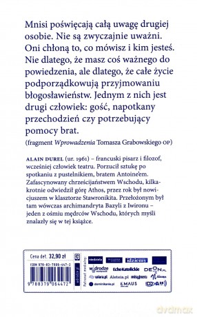 Mądrość mnichów z góry Athos - Alain Durel [KSIĄŻKA]