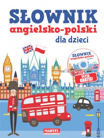 Słownik angielsko-polski dla dzieci z QR i CD - Katarzyna Sandecka [KSIĄŻKA]