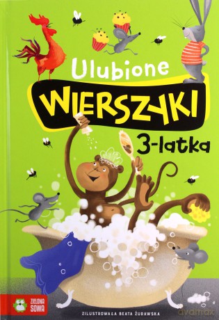 Ulubione wierszyki 3-latka - Julian Tuwim, Maria Konopnicka, Władysław Bełza [KSIĄŻKA]