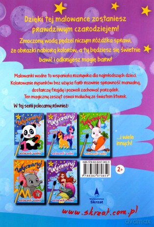 Wyczaruj literki. Malowanki wodne [KSIĄŻKA]