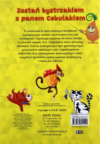 Zostań bystrzakiem z panem Cebulakiem [KSIĄŻKA]