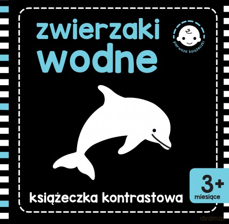 Zwierzaki wodne. Książeczka kontrastowa [KSIĄŻKA]