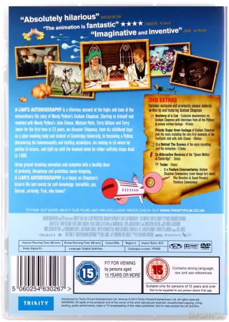 A Liar's Autobiography: The Untrue Story of Monty Python's Graham Chapman [DVD]