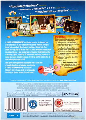 A Liar's Autobiography: The Untrue Story of Monty Python's Graham Chapman [DVD]