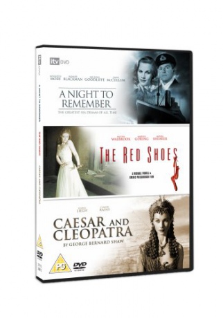 A Night To Remember / The Red Shoes / Caesar And Cleopatra [3DVD]