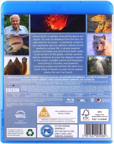 A Perfect Planet (Includes 5 Exclusive Art Cards) [Blu-Ray]