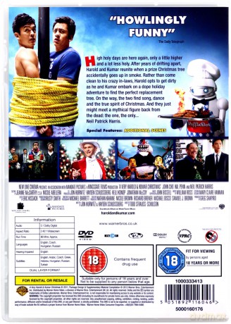 A Very Harold And Kumar Christmas (Harold i Kumar: Spalone święta) [DVD]