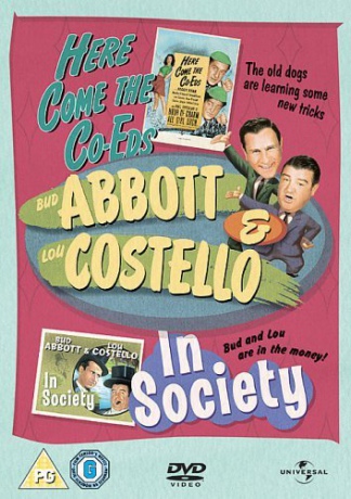 Abbott & Costello: Here Come The Co-Eds / In Society [DVD]