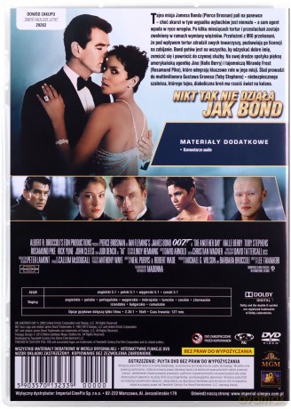 007 James Bond Śmierć nadejdzie jutro Ultimate Edition [DVD]